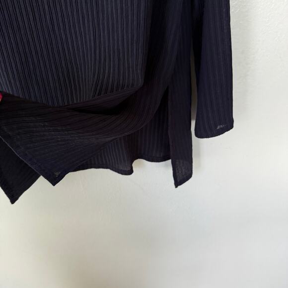 Eileen Fisher Rib Tunic Top Silk size M - Picture 4 of 7